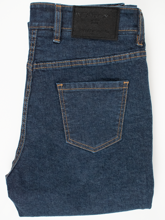 Klassische Slim-Fit-Jeans aus recyceltem Denim | 