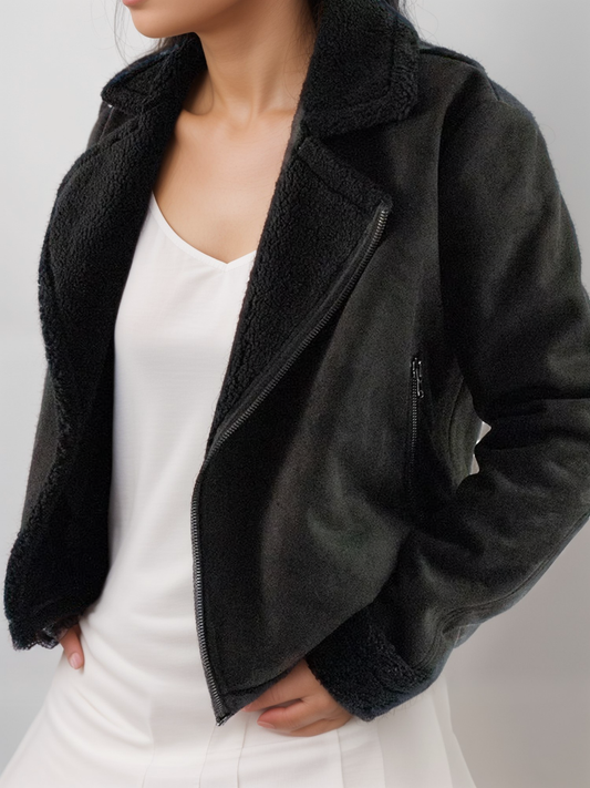 Recycelte Aviator aus veganem Shearling | 