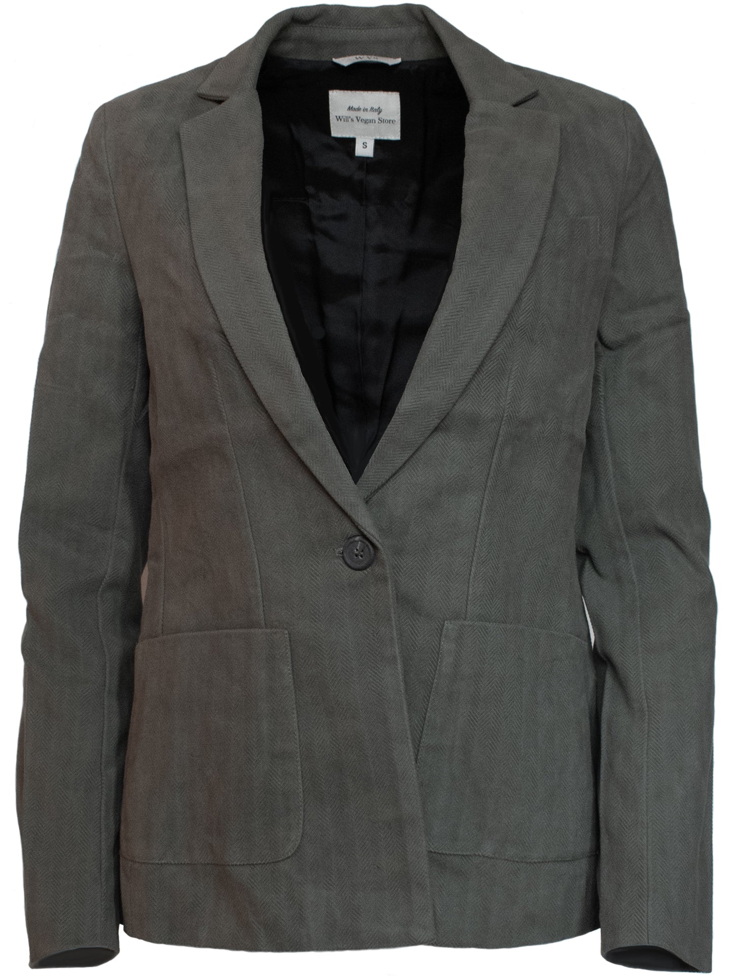 Blazer aus veganer Wolle