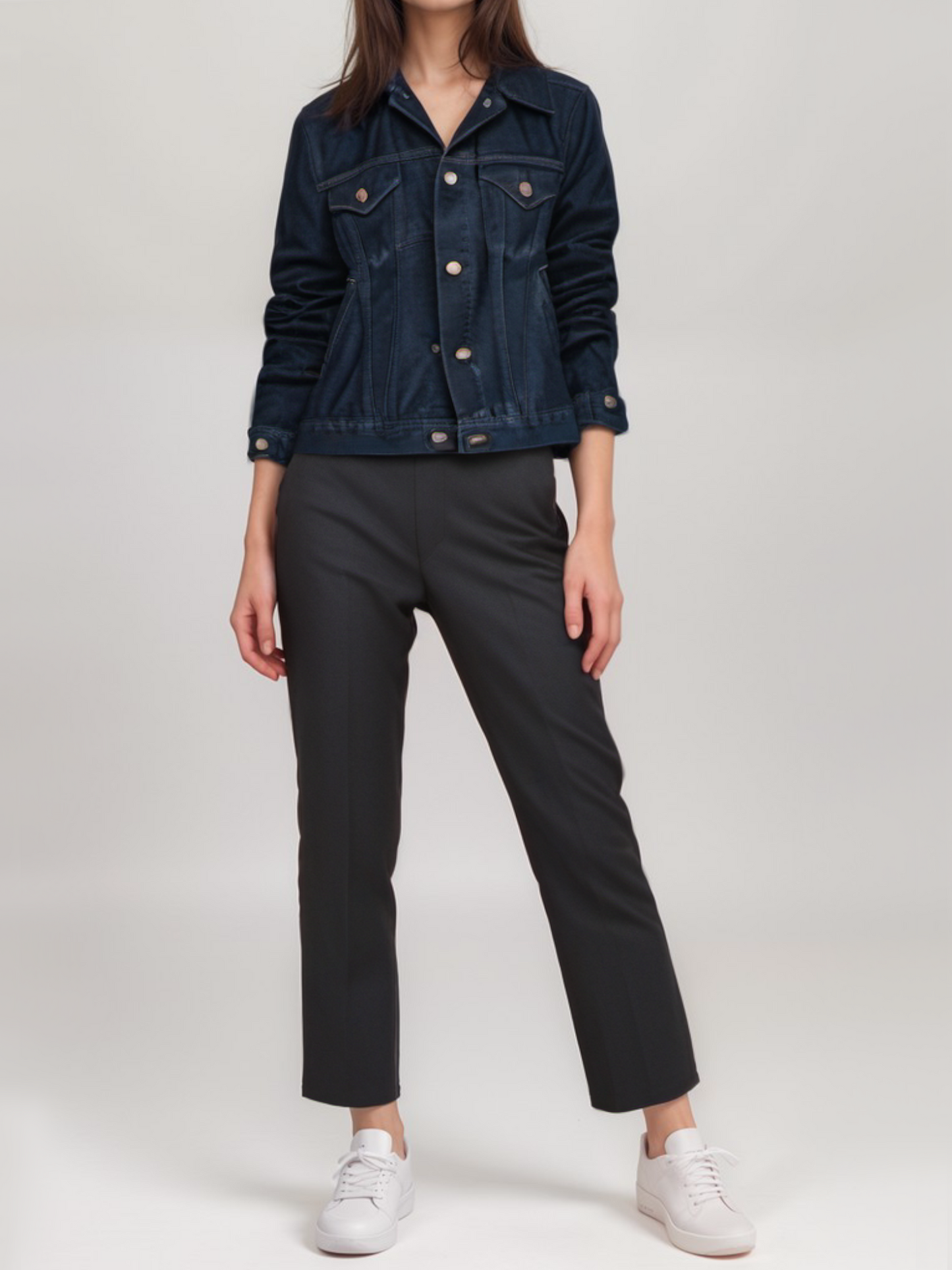 Recycelte Denim-Jacke