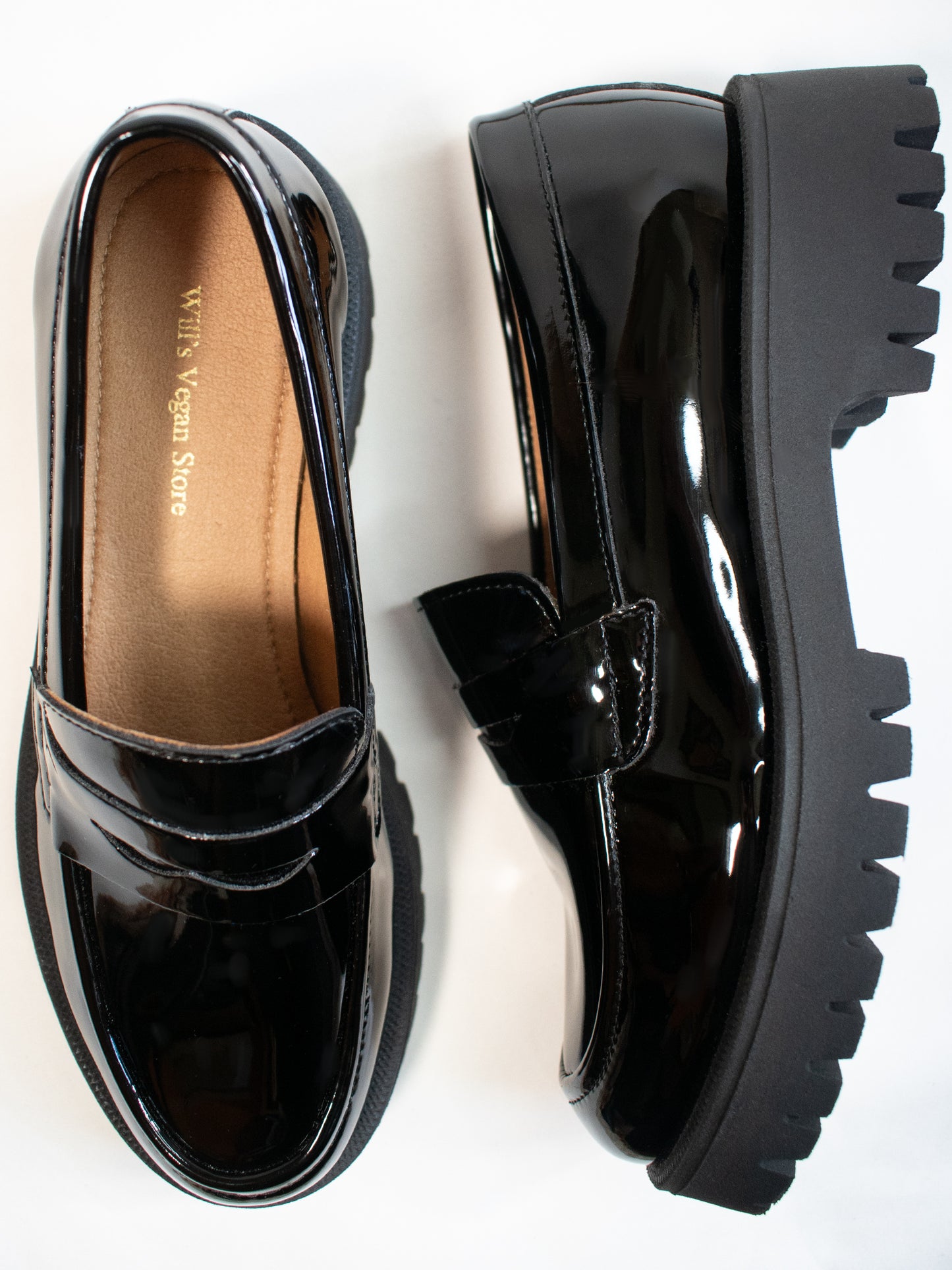Gleissohle Penny Loafers