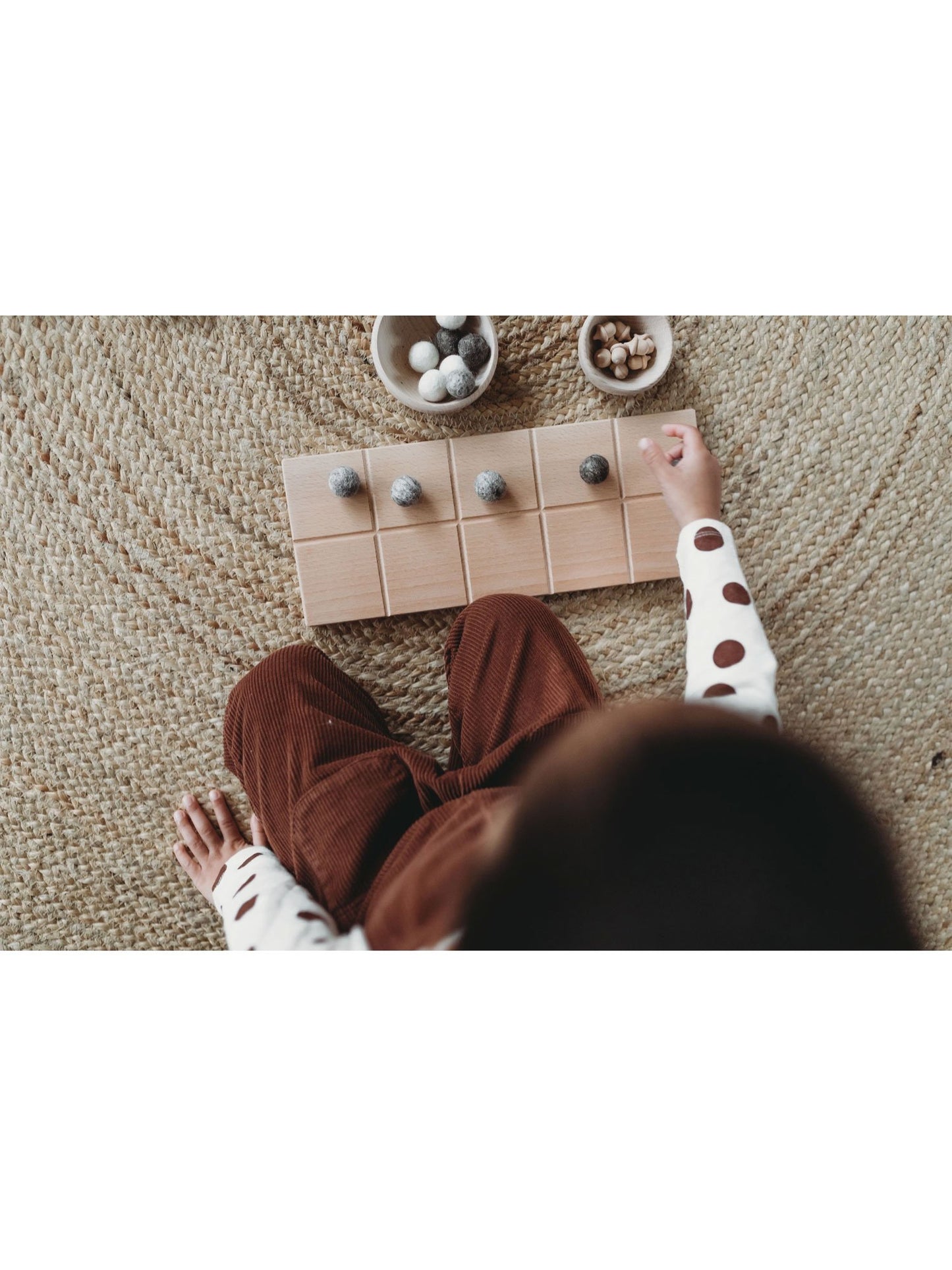 Ressource d'apprentissage Montessori The Little Coach House Tens Frame