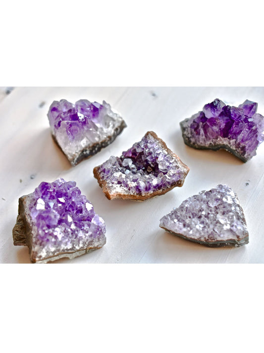 Open Heart Apothecary Mini Amethyst Geoden Grad A | Spiritual