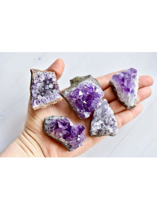 Open Heart Apothecary Mini Amethyst Geoden Grad A | Spiritual