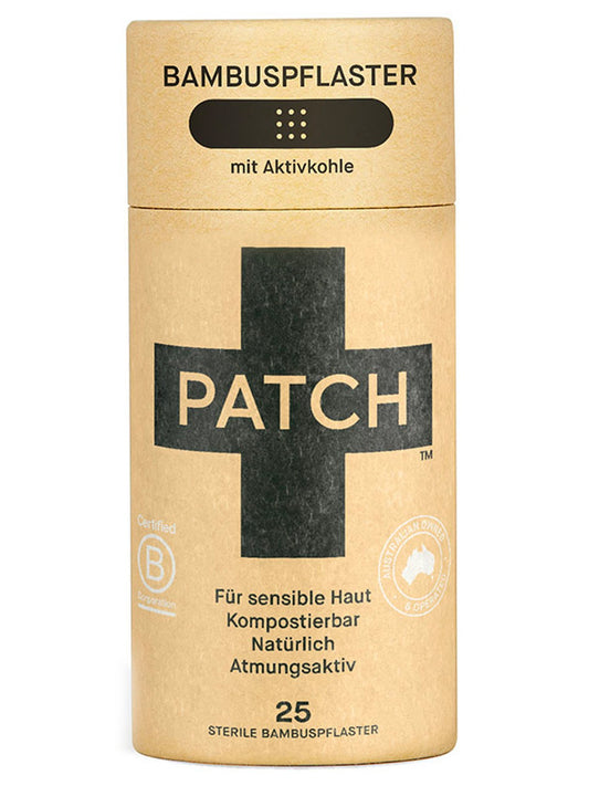 Patch Biologisch abbaubare Bambuspflaster 25er Pack | Nachhaltige vegane Pflaster