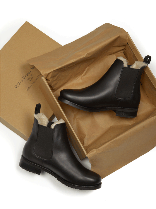 Bottines Chelsea intelligentes isolées de luxe  | Chaussures végétaliennes pour femmes